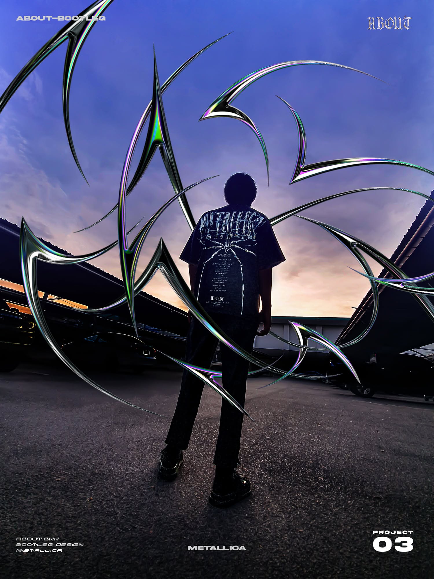 ผลงานออกแบบลายเสื้อยืดโดย Genetic Design 87