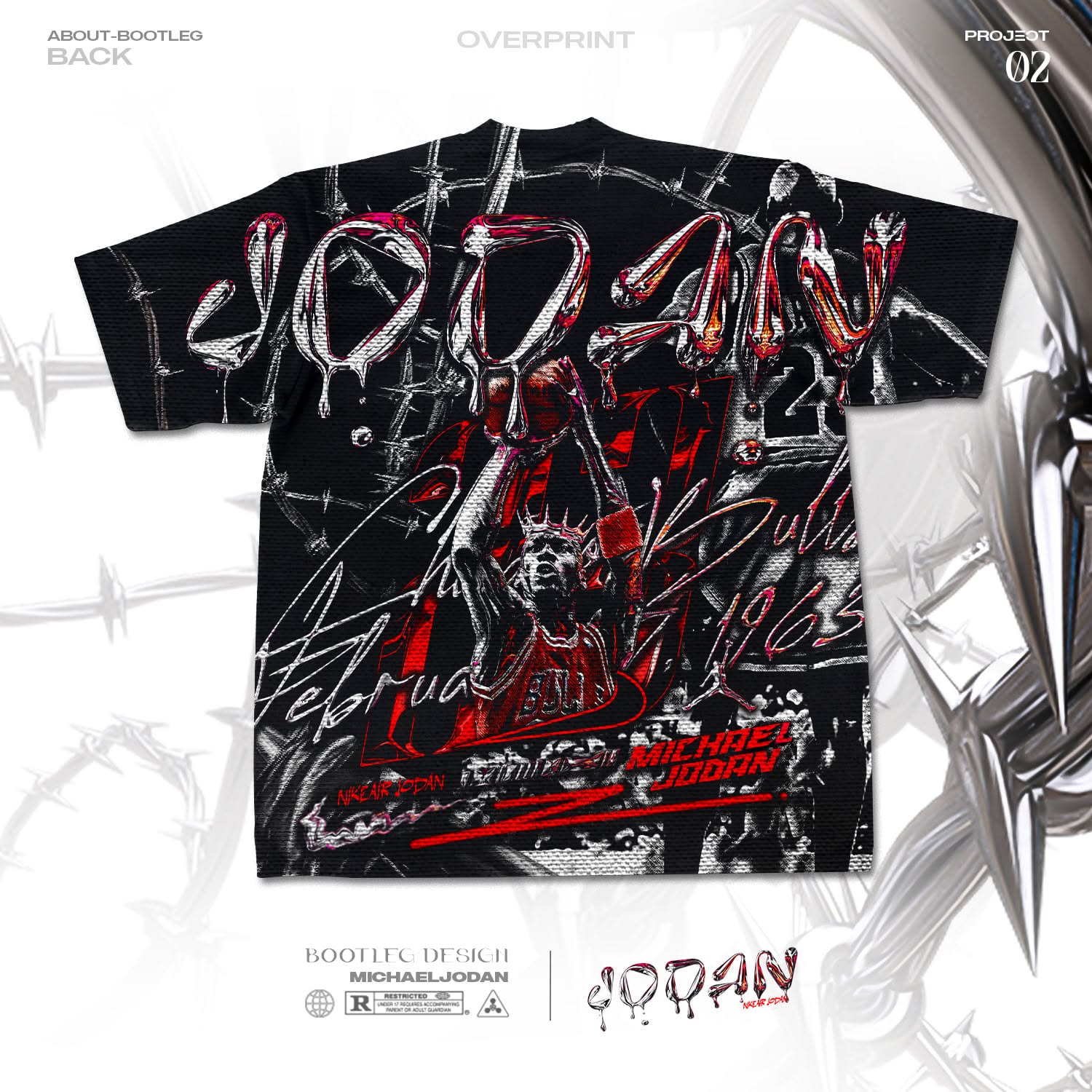 ผลงานออกแบบลายเสื้อยืดโดย Genetic Design 54