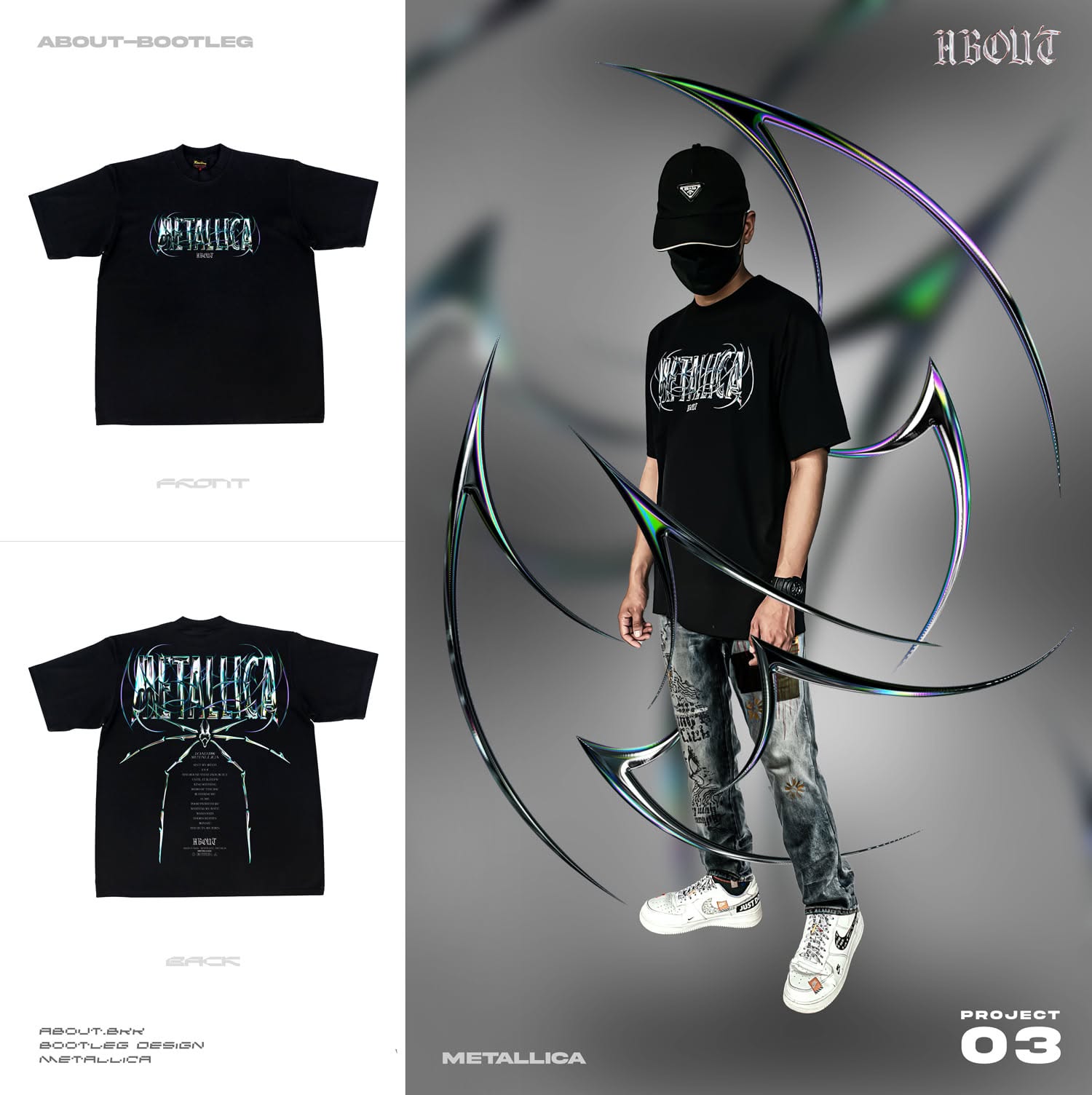 ผลงานออกแบบลายเสื้อยืดโดย Genetic Design 106