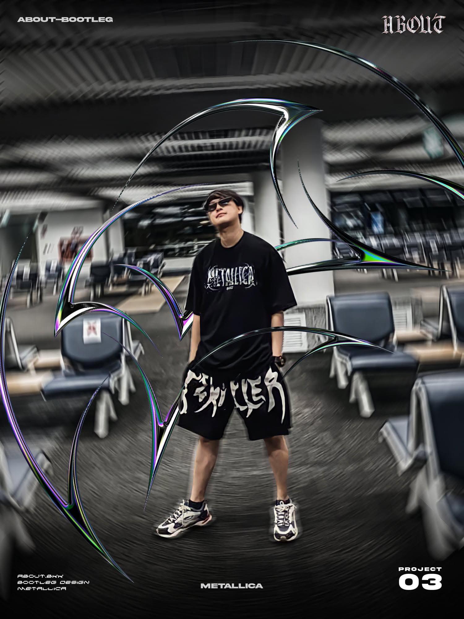 ผลงานออกแบบลายเสื้อยืดโดย Genetic Design 89